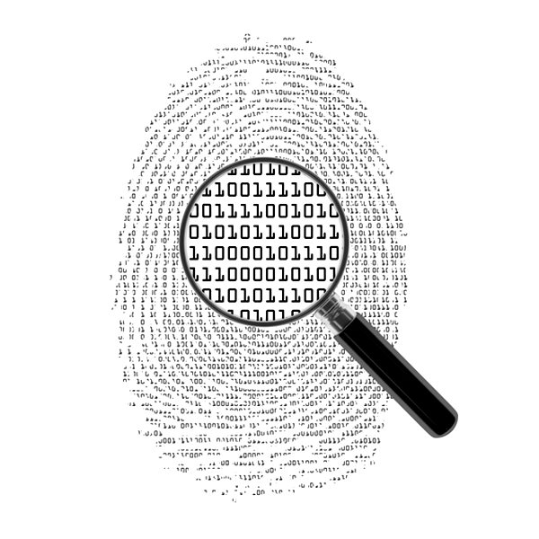 Fingerprint Magnifying Glass Binary Code img_600x600_fingerprintmagnifyingglassbinarycode