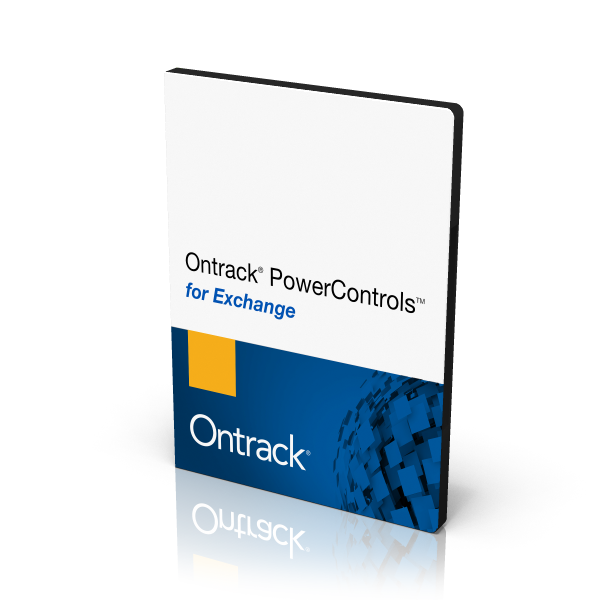 Ontrack PowerControls for Exchange Ontrack PowerControls for Exchange